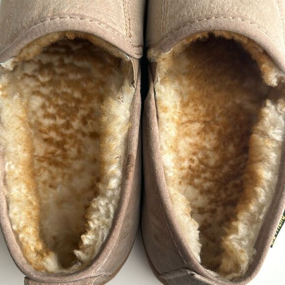 OLD FRIEND ROMEO SLIPPERS. CHESTNUT STONY. - Picture 3 of 8